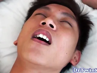 Asian doctors electrosex action on twink