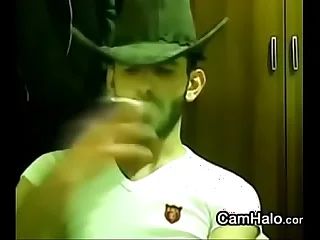 Splendid Amateur Gay Masturbating