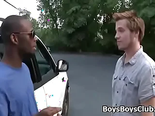 Blacks On Boys - Gay Hardcore Blowjob And Fuck Video 17