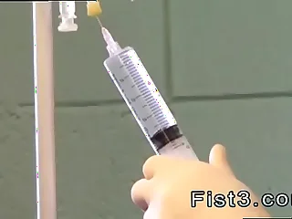 Arm fisting gay male free videos and feet First Time Saline Injection