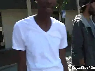 Black Muscular Boys Fuck Gay White Twinks Video 08