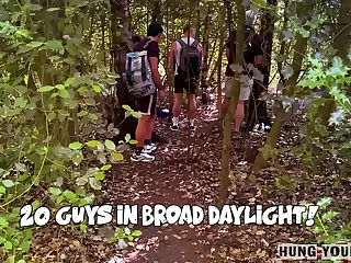 SUPER CUTE 18YR MASSIVE COCK - CUM DUMP FUCKED OUTDOORS  BY STRANGERS THEN I LOAD HIM