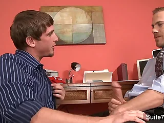 Tempting gay gives oral sex