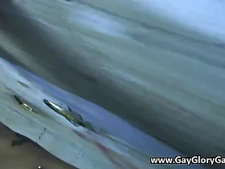 Gay Bareback Sex And Wet Handbos Video 25