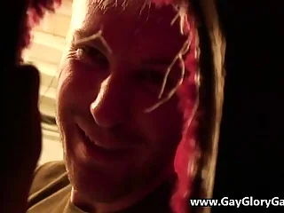 Gay Gloryhole And Bareback Sex 23